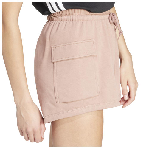 Adidas Γυναικείο σορτς Essentials Small Logo French Terry Shorts